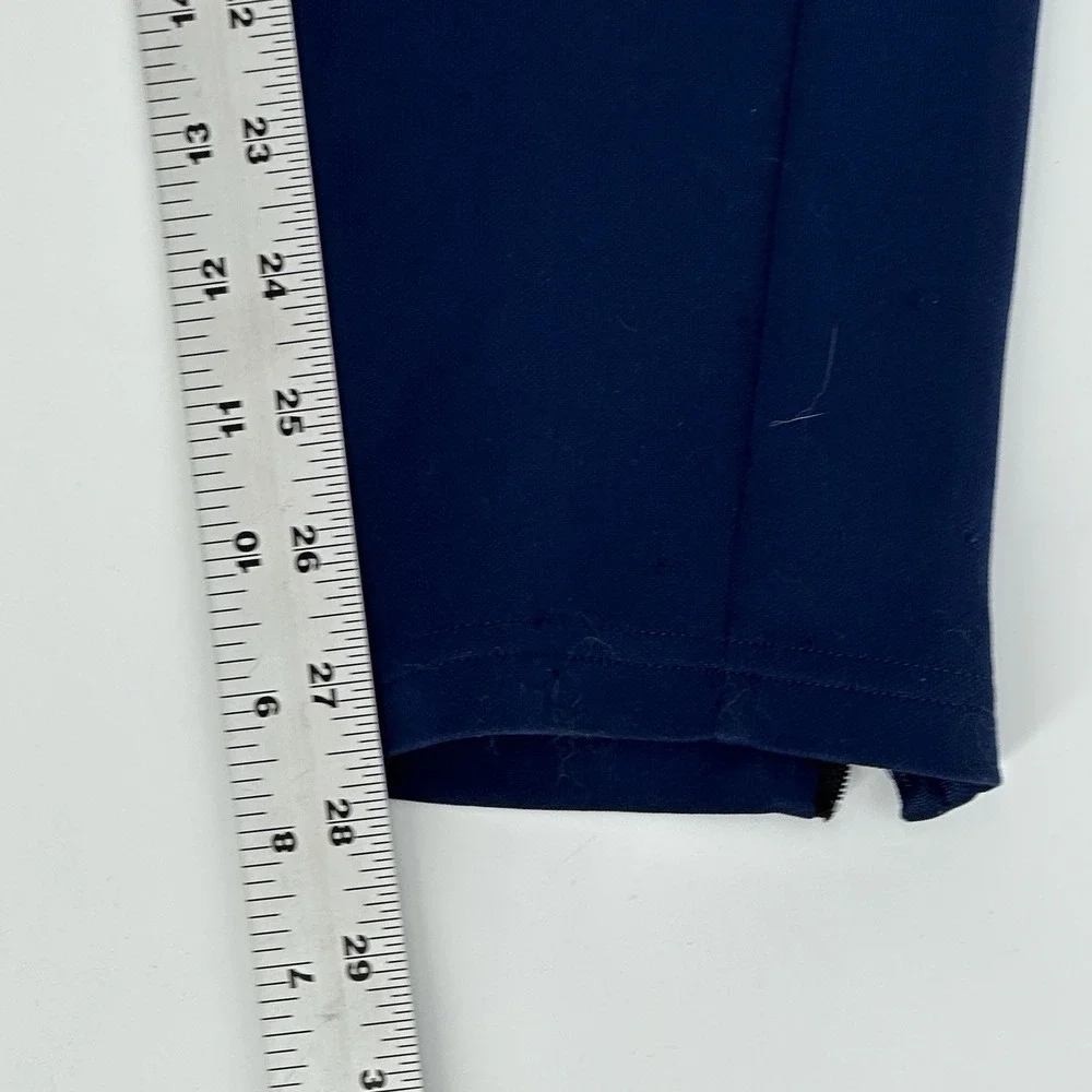 adidas men's Navy Regular Tapered Track Pants Size M Notre Dame Colors